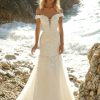 Brud TP Kjoler | Clarisse Mermaid Brudekjole Med Offshoulders